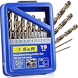 S&R Metallbohrer Set 1,0-10 mm, 19 Stk,...