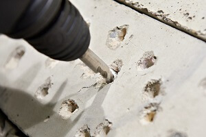 Beton bohren ohne ausbrechen